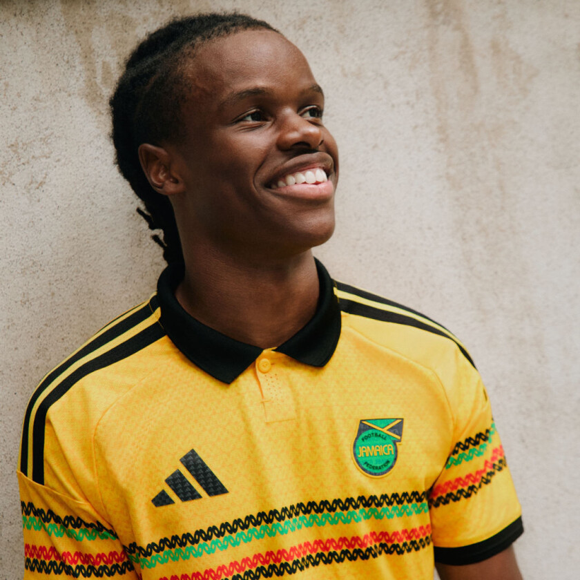 Jamaica 26 x Bob Marley Home Authentic Jersey, størrelse X-Large