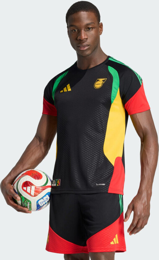 Jamaica 26 x Bob Marley Tiro Training Jersey, størrelse X-Large