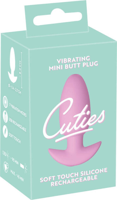 Vibrating Mini Butt Plug