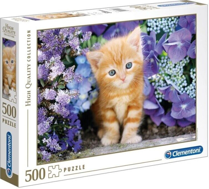 Puslespill 500 Ginger Cat