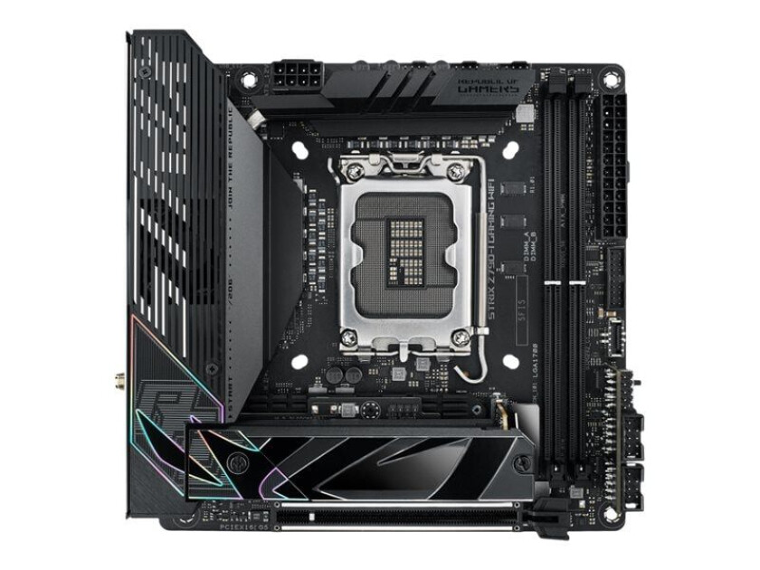 ROG STRIX Z790-I GAMING WIFI Hovedkort - Intel Z790 - Intel LGA1700 socket - DDR5 RAM - Mini-ITX