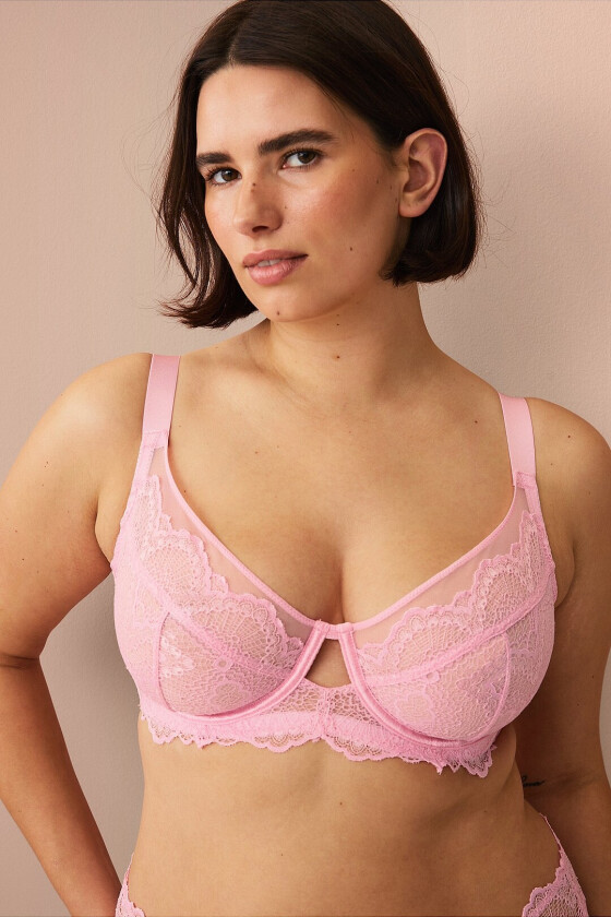 Spile-BH i blonde - Rosa