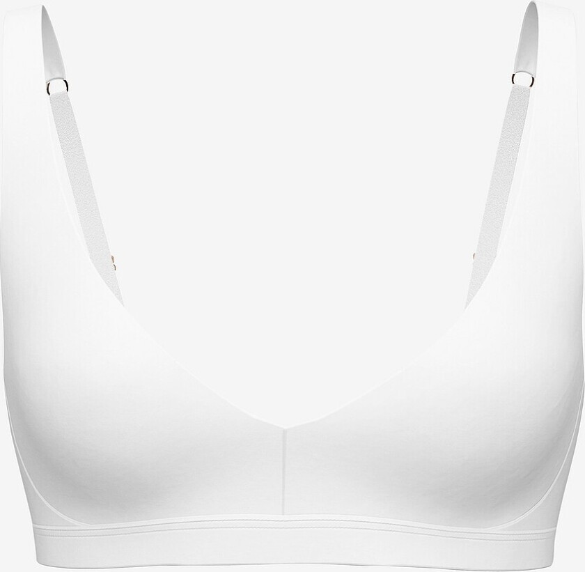Myk BH Soft Bra Sleek Skin - Hvit