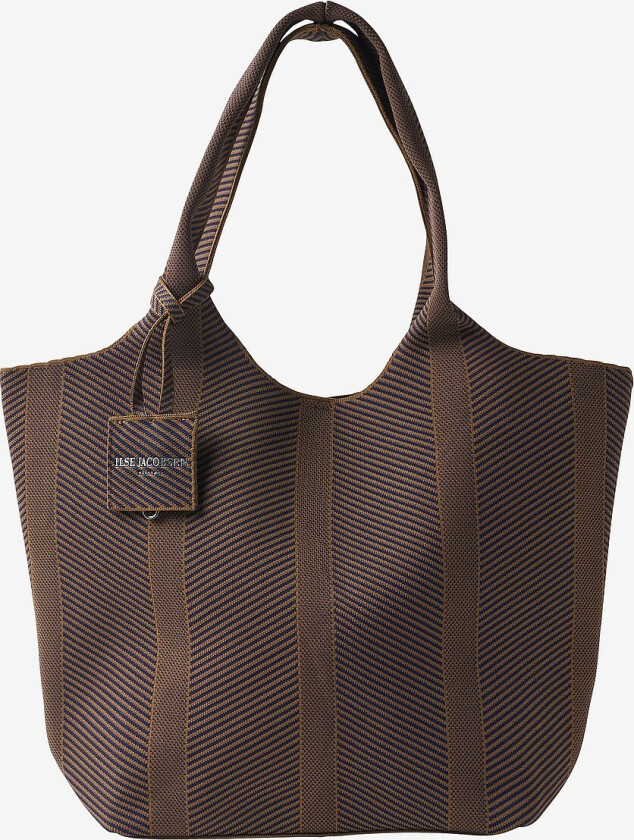 Skulerveske Knitted Bag - Brun