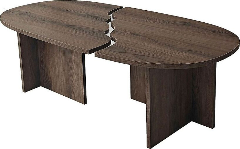 Salongbord Missisipi, Brun