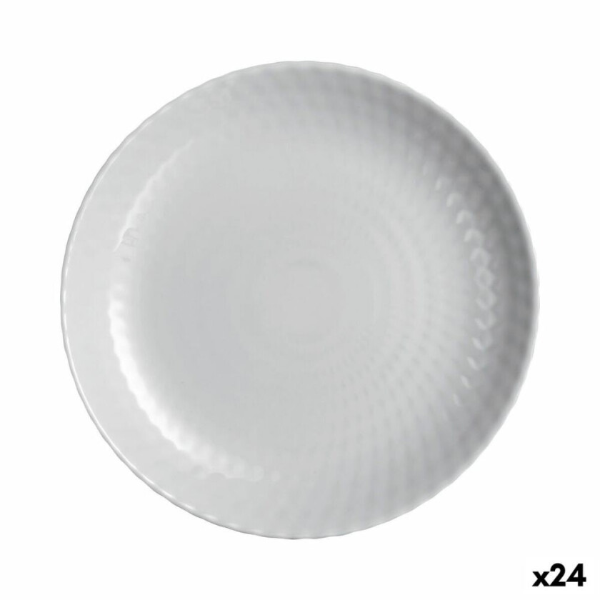 Dessertskål Luminarc Pampille Granit Grå Glass 19 cm (24 enheter)