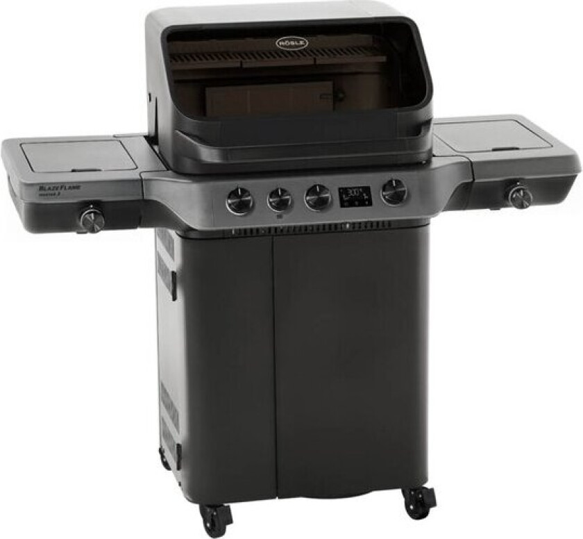 BlazeFlame Master 3 gassgrill 24100W svart