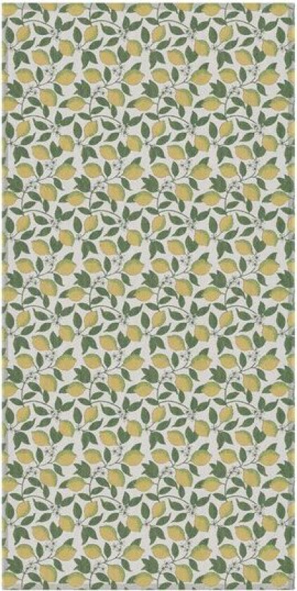 Citroner duk 145x300 cm gul