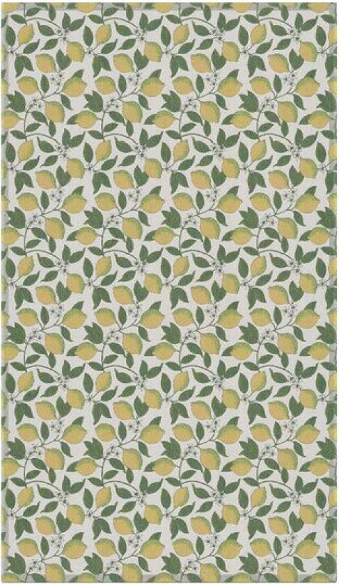Citroner duk 145x250 cm gul