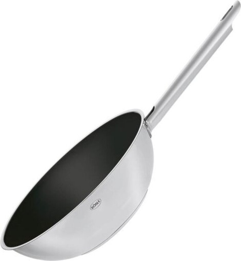 PureElements wok 28 cm stål/svart