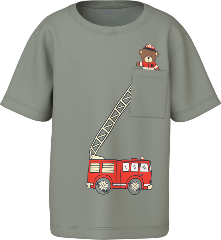 T-skjorte Vilian Shadow Fire Bear - 110