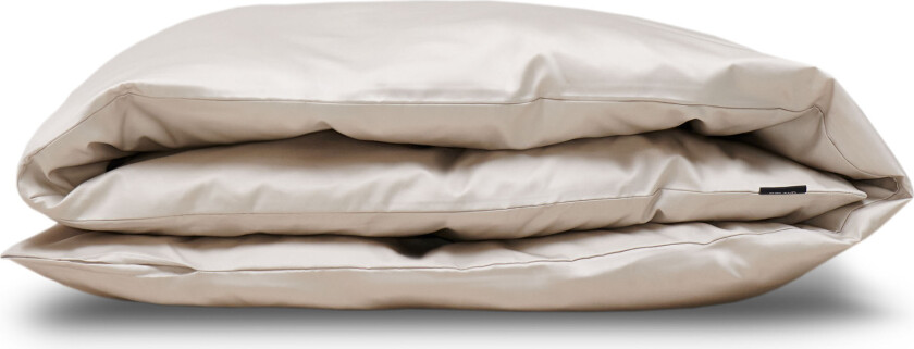 Shade dobbelt dynetrekk satin nordic greige 220x220 cm - Dynetrekk