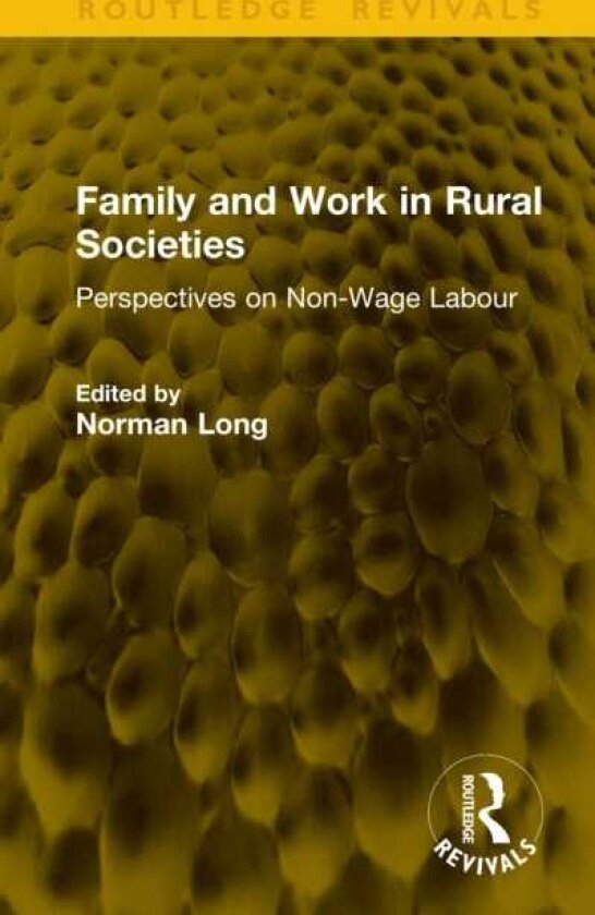 Family and Work in Rural Societies Perspectives on NonWage Labour