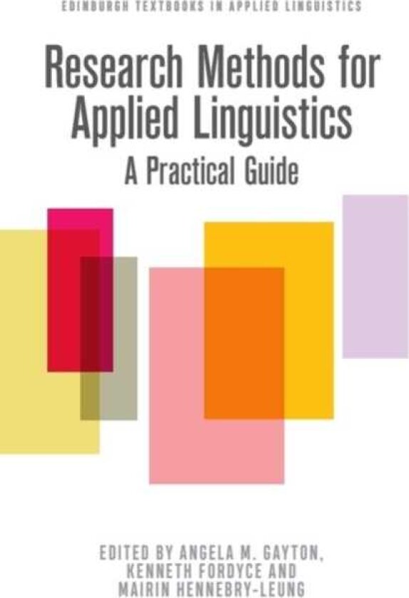 Research Methods for Applied Linguistics A Practical Guide