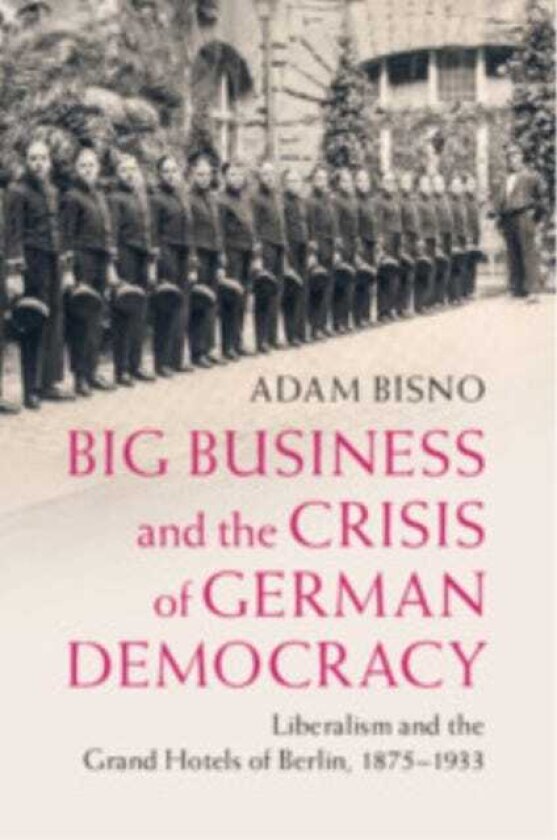 Big Business and the Crisis of German Democracy Liberalism and the Grand Hotels of Berlin, 1875–1933