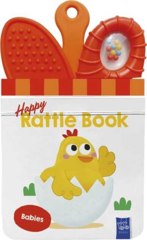 Happy Rattle Book Babies