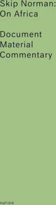 On Africa (HaFI 018)