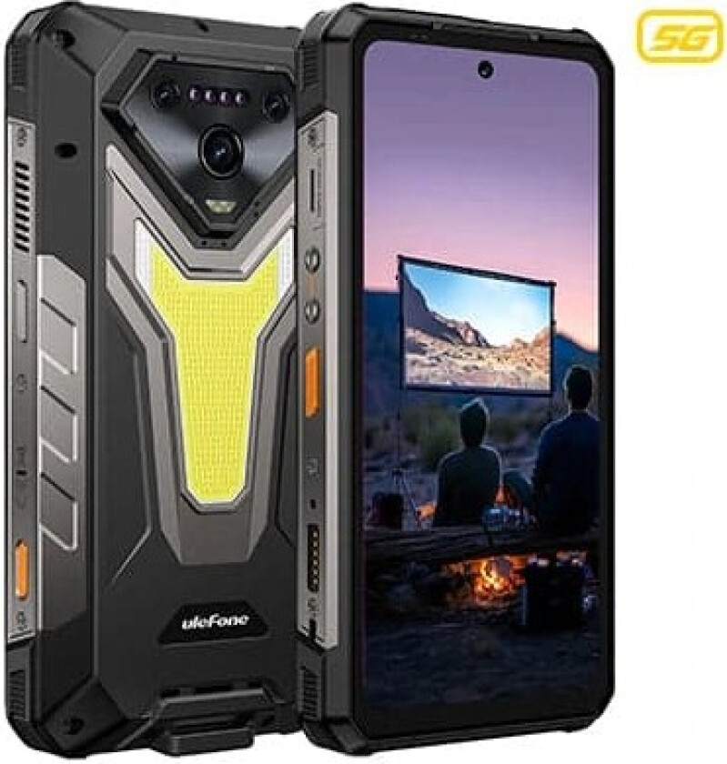 Ulefone Armor 34 Pro, 17,6 cm (6.95"), 16 GB, 512 GB, 50 MP, Android 15, Sort