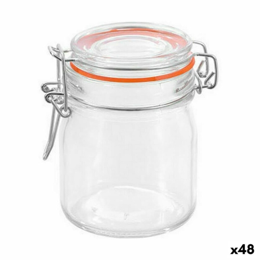 Krukke La Mediterránea Hermetisk Glass 150 ml (48 enheter)
