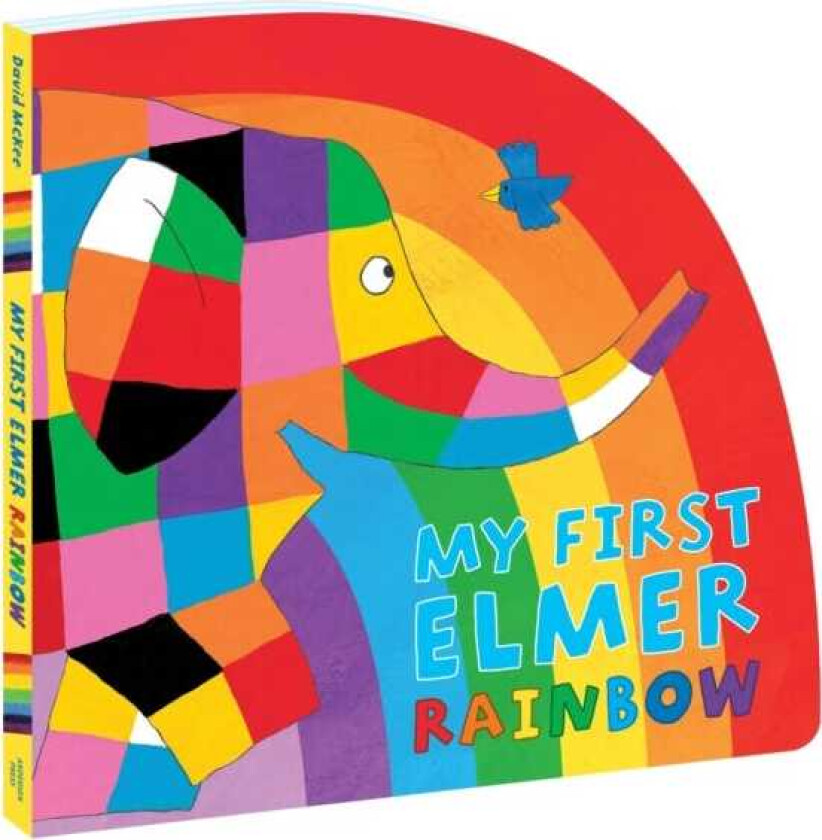 My First Elmer Rainbow Shaped Board Book