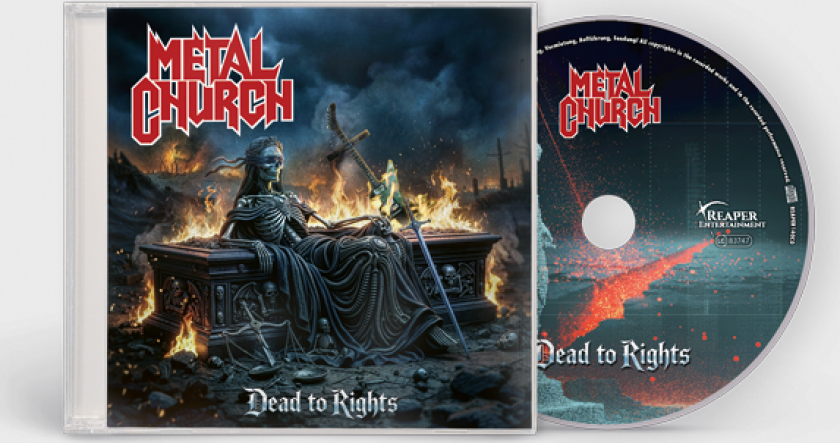 Metal Church Dead to Rights CD