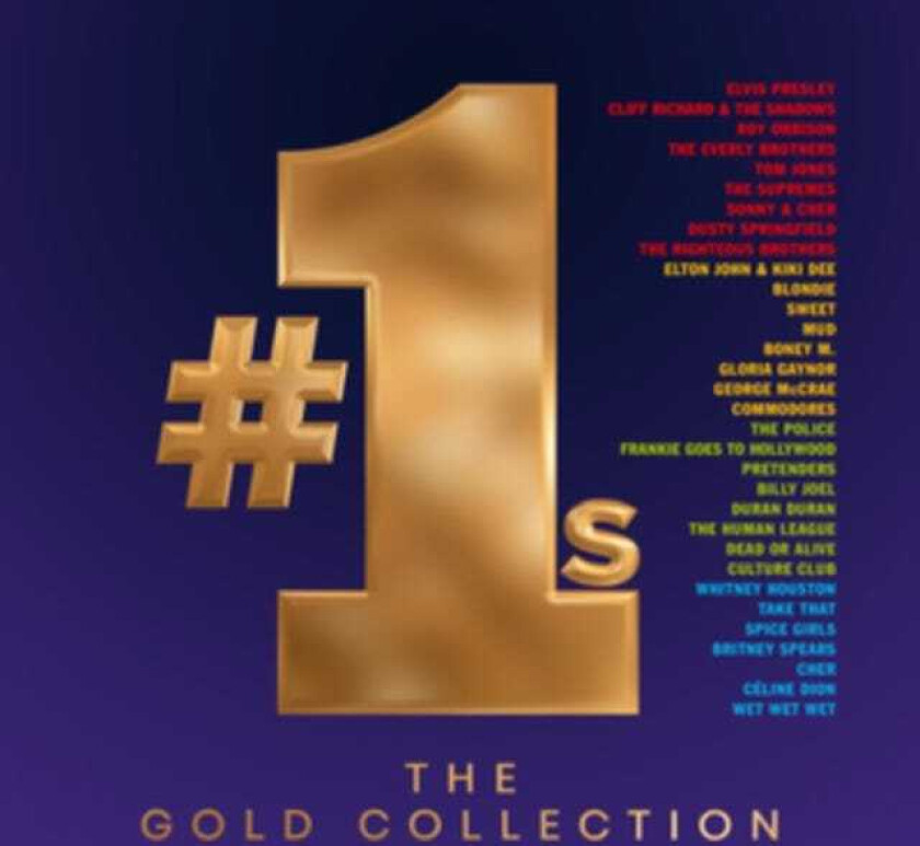 Diverse Artister No. 1s The Gold Collection LP/Vinyl