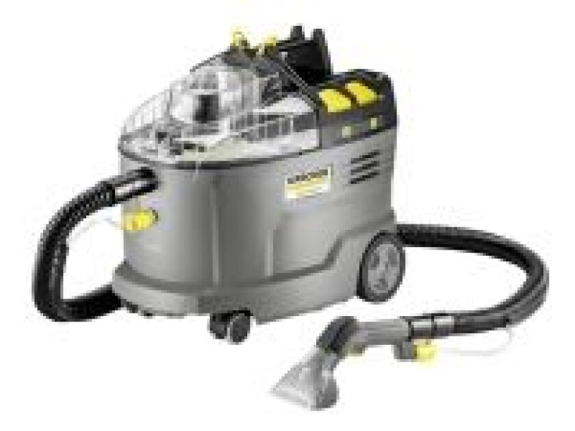 Kärcher Professional Puzzi 9/1 Bp - Tepperens - beholder - 570 W - uten batteri, ingen lader - Uten batteri og opplader