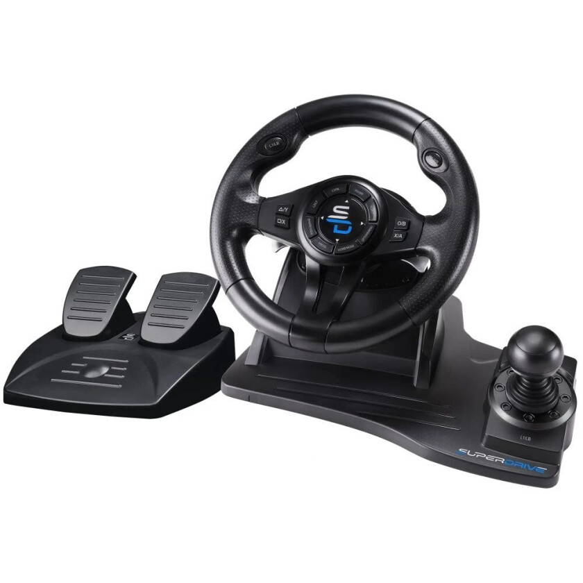 Subsonic Superdrive Racing Wheel Gs550 - Ratt Og Pedaler Til Pc/xbox Series/ps4