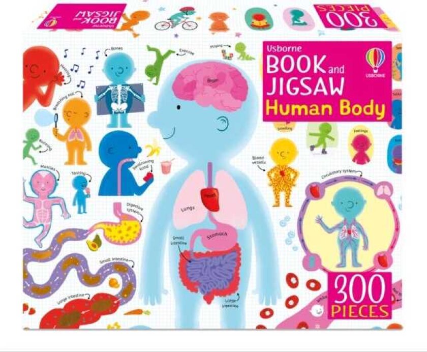 Usborne Book and Jigsaw Human Body