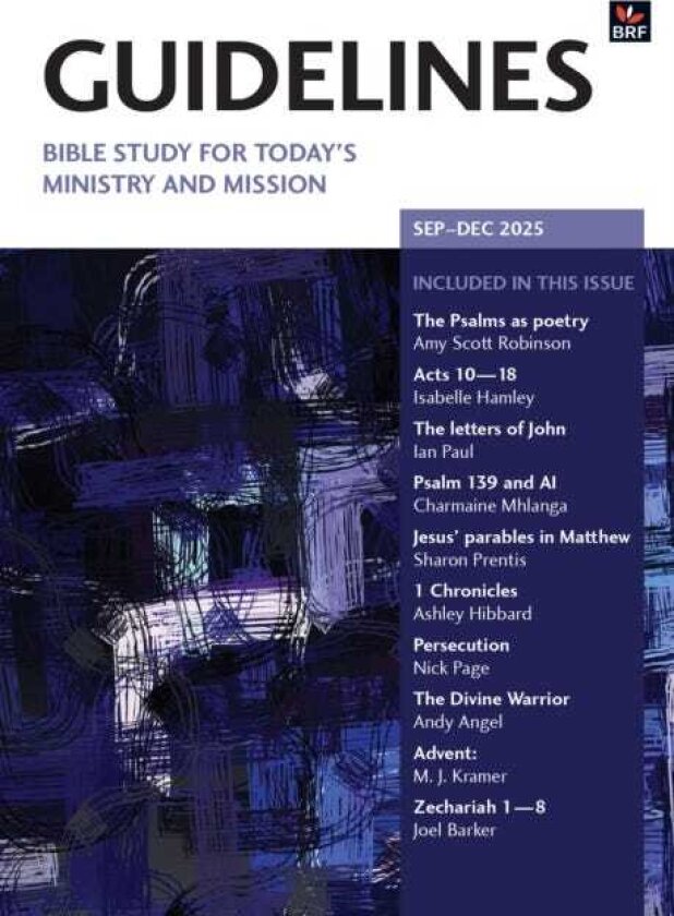 Guidelines SeptemberDecember 2025 Bible study for today's ministry and mission