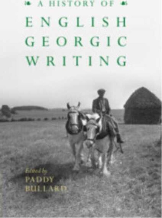 A History of English Georgic Writing