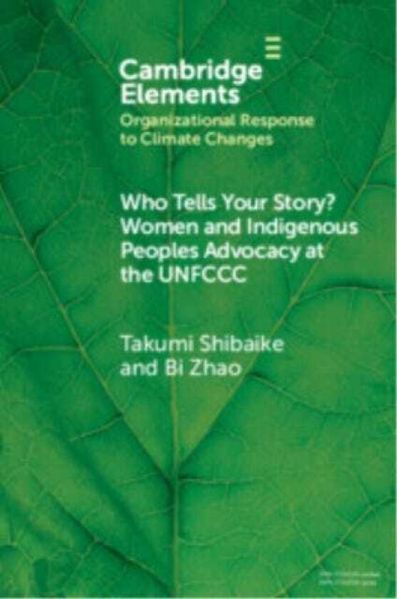 Who Tells Your Story? Women and Indigenous Peoples Advocacy at the UNFCCC