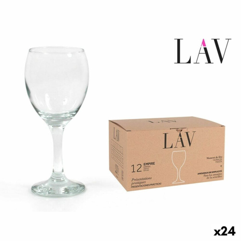 Vinglass LAV Empire 245 ml (24 enheter) (245 cc)