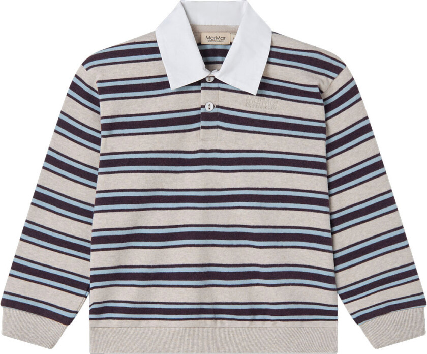 Poloskjorte - Modal - Thanos - Høyskole Stripe - - 10 år (140) - Polo