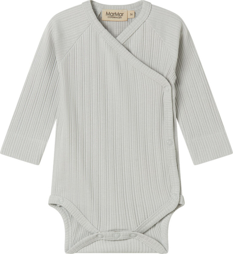 Omslagsbody I/e - Rib - Modal - Belito - Morgen Dew - - 50 - Langermet Body