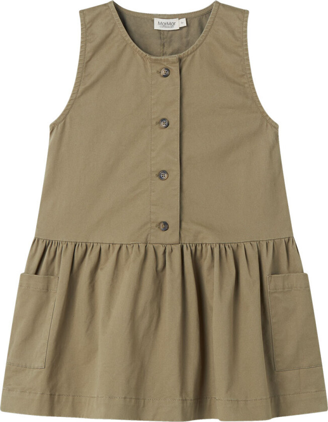 Kjole - Davo - Palm Blader - - 4 år (104) - Kjole