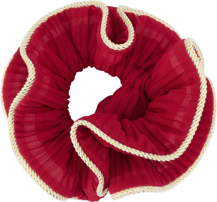 Scrunchie - Lily - Mørkerød - - OneSize - Hårpynt