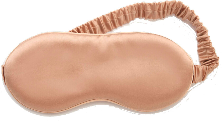 Lenoites Mulberry Sleep Mask With Pouch, Rose Gold