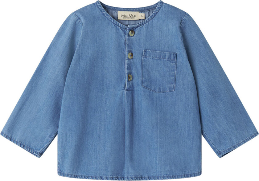 Genser - Troy - Blue Denim - - 68 - Genser