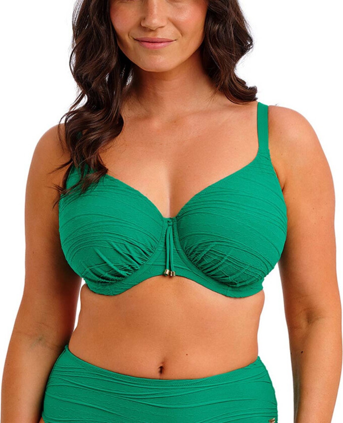 Beach Waves bikinitopp med bøyle, grønn, Størrelse: 90G, Kvinner