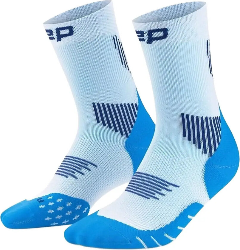 Core Run Socks, Mid Cut, 5.0 - Blue - III