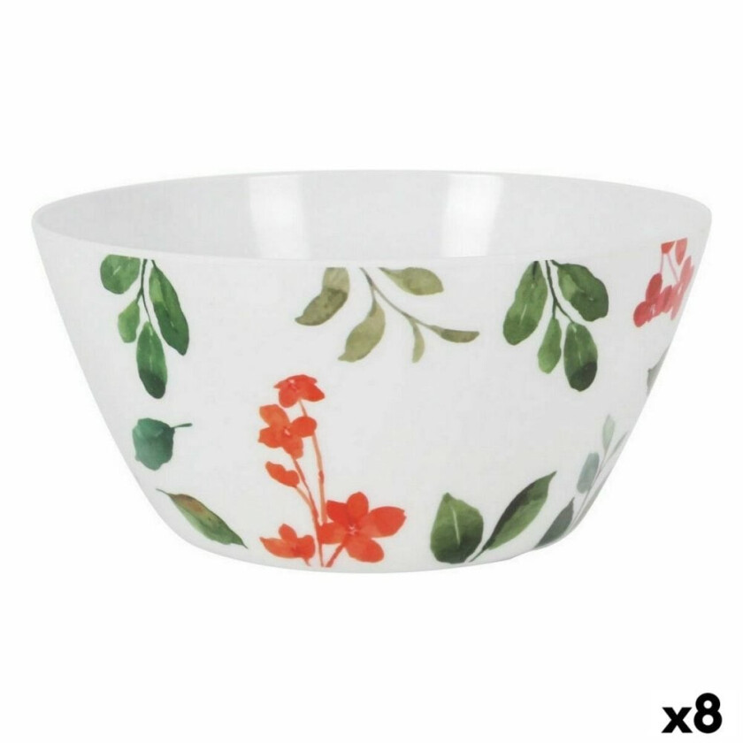 Salatbolle La Mediterránea Petunia Melamin Skinne (8 enheter)