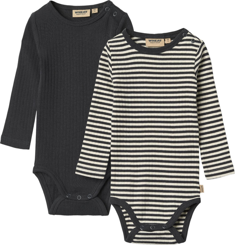 2 Rib Body L/S Spencer - Navy - 74