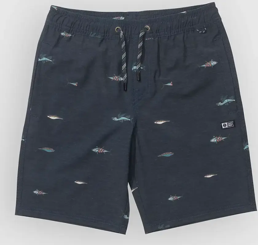 Crew Volley Kids Boardshorts blå