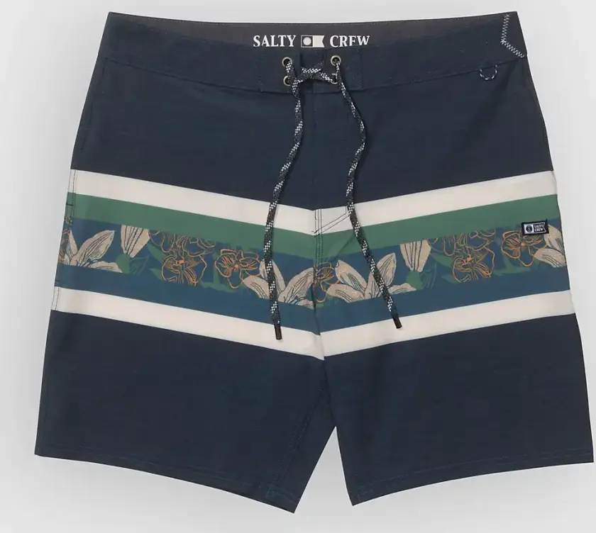 Crew Stripe Boardshorts blå