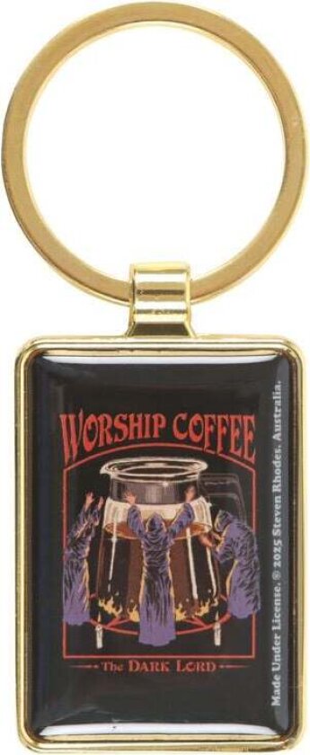 Fun Nøkkelring - Worship Coffee - None - flerfarget