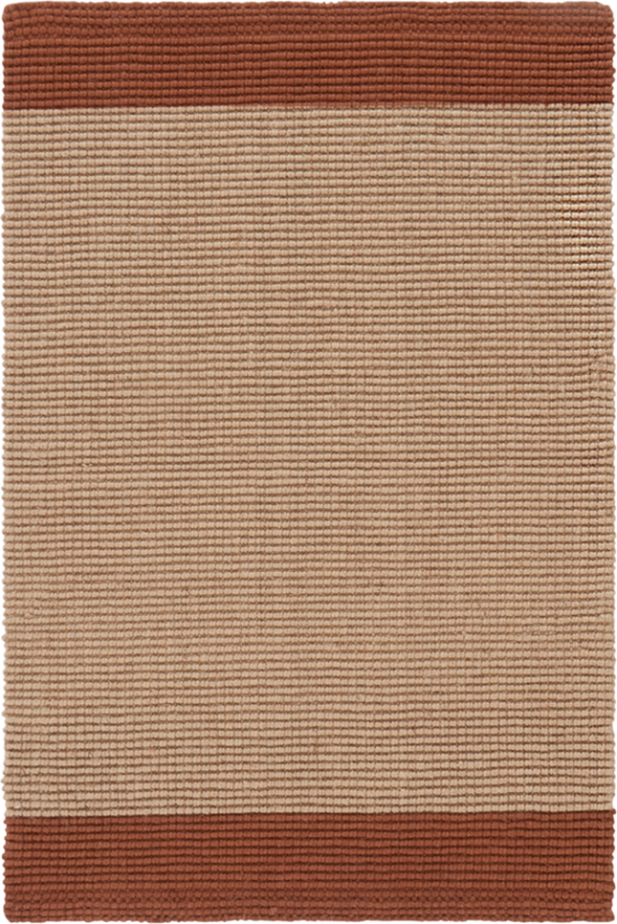 HARROW dørmatte 60x90 cm Brun/natur
