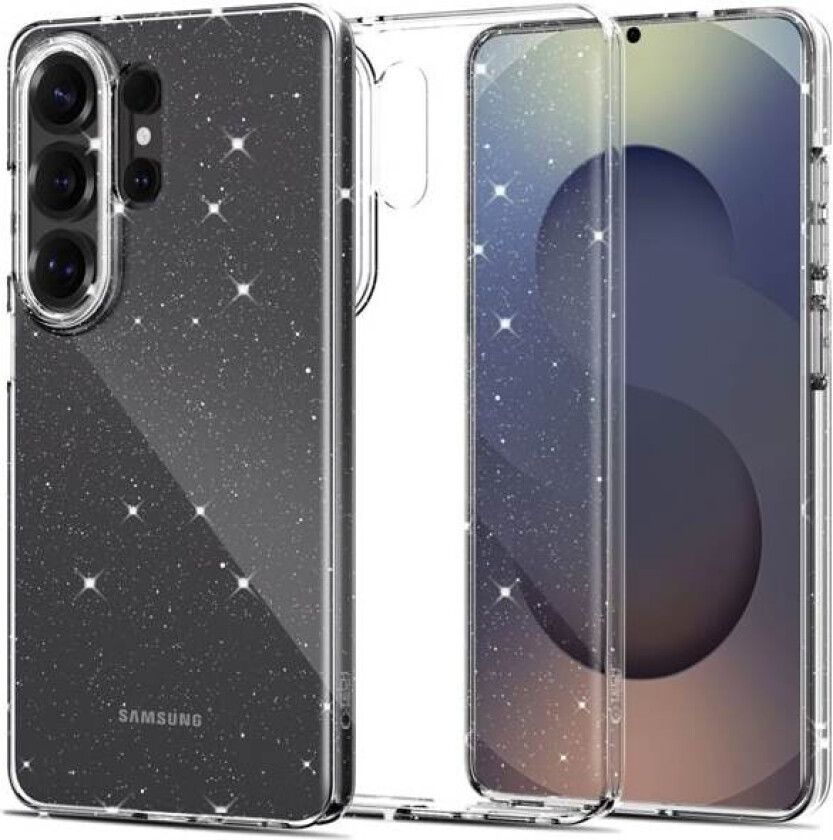 FlexAir-etui for Samsung Galaxy S26 Ultra - Klar og glitter