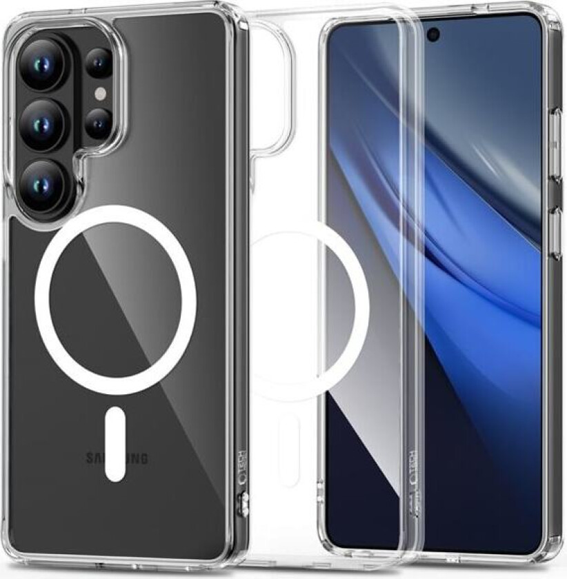 FlexAir Hybrid MagSafe-etui for Samsung Galaxy S26 Ultra - gjennomsiktig