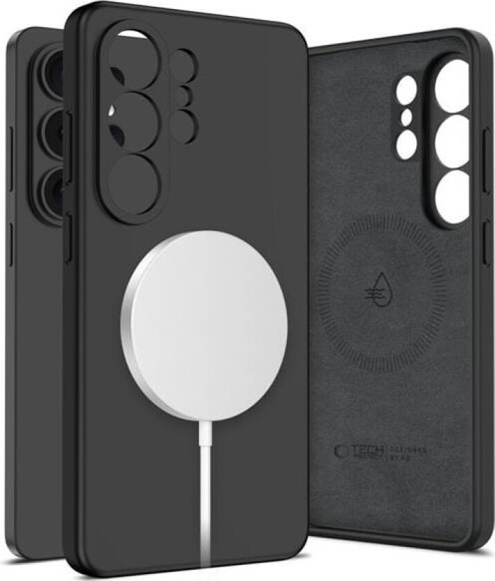 MagSafe-etui i silikon for Samsung Galaxy S26 Ultra - Svart